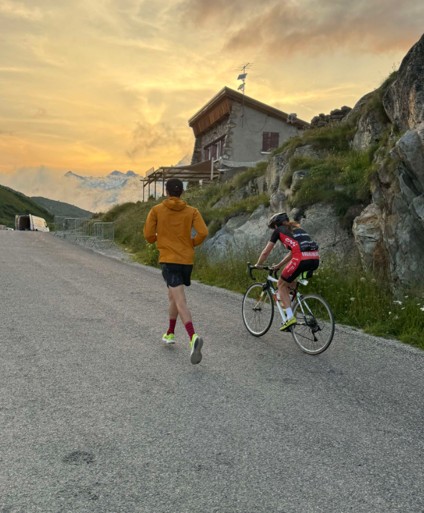Ariane à l'entraînement